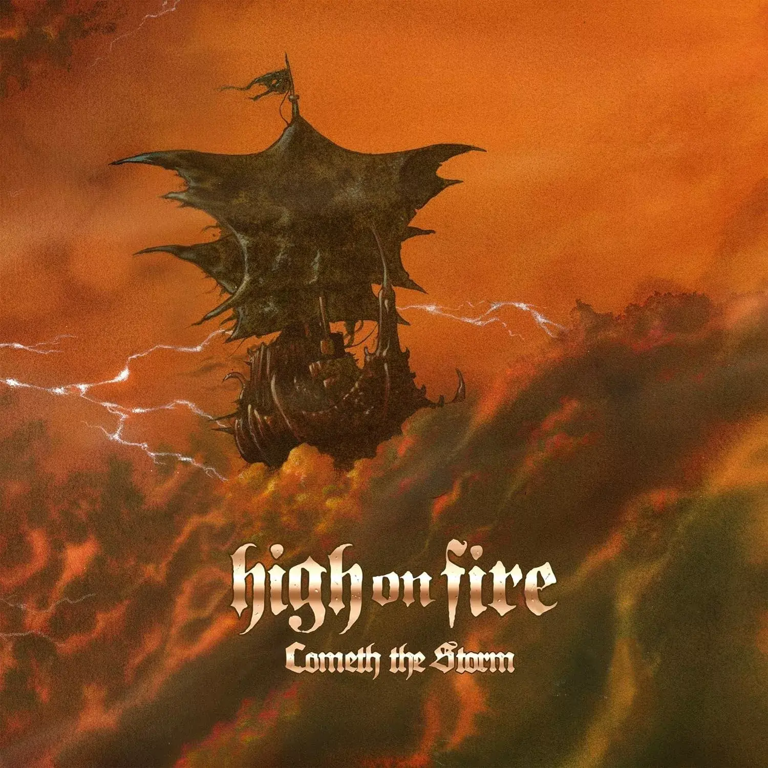HIGH ON FIRE · Cometh The Storm | BLACK 2LP (Sludge Metal Vinyl) · Picture 1