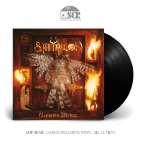 SATYRICON · Nemesis Divina | BLACK LP (Black Metal Vinyl)