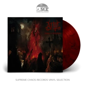 ATTIC · Return Of The Witchfinder | RED/BLACK MARBLED LP (Heavy Metal Vinyl)