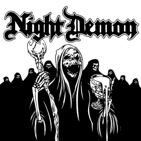 NIGHT DEMON · Night Demon (Deluxe Re-Issue) | BLACK LP (Heavy Metal Vinyl) · Picture 1