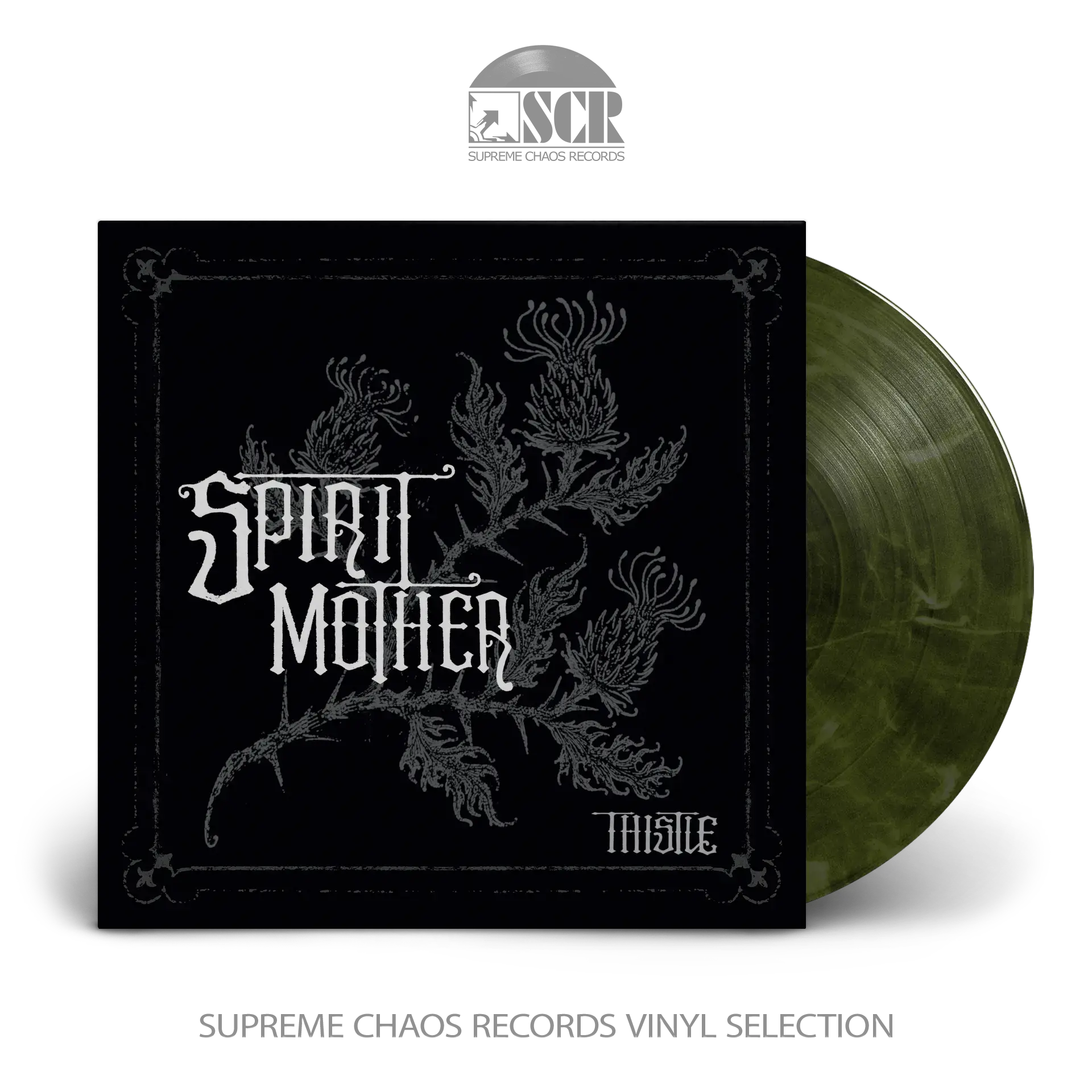 SPIRIT MOTHER · Thistle | SWAMP GREEN MARBLED LP (Psychedelic Rock Vinyl)