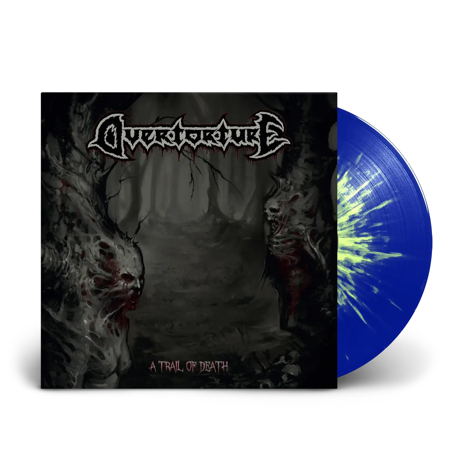 OVERTORTURE - A Trail Of Death · BLUE/YELLOW LP OVERTORTURE - A Trail Of Death · BLUE/YELLOW LP (Death Metal Vinyl)