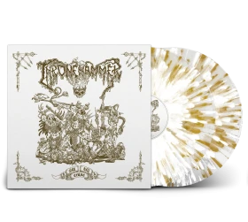 THRONEHAMMER - Slay | Kill | Erase [T-SHIRT+CLEAR WHITE GOLD 2LP] (Doom Metal/Epic Metal/Death Metal/Heavy Metal Vinyl) · Picture 2