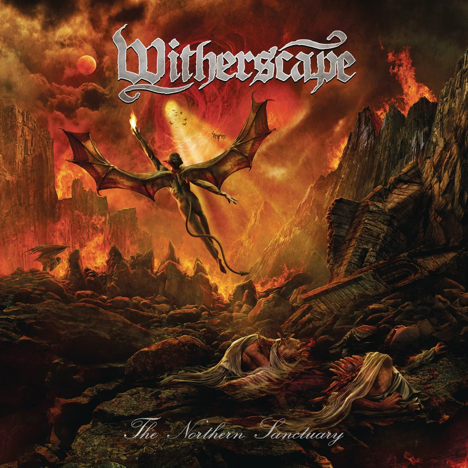 WITHERSCAPE · The Northern Sanctuary | BLACK LP+CD (Progressive Metal Vinyl) · Picture 1