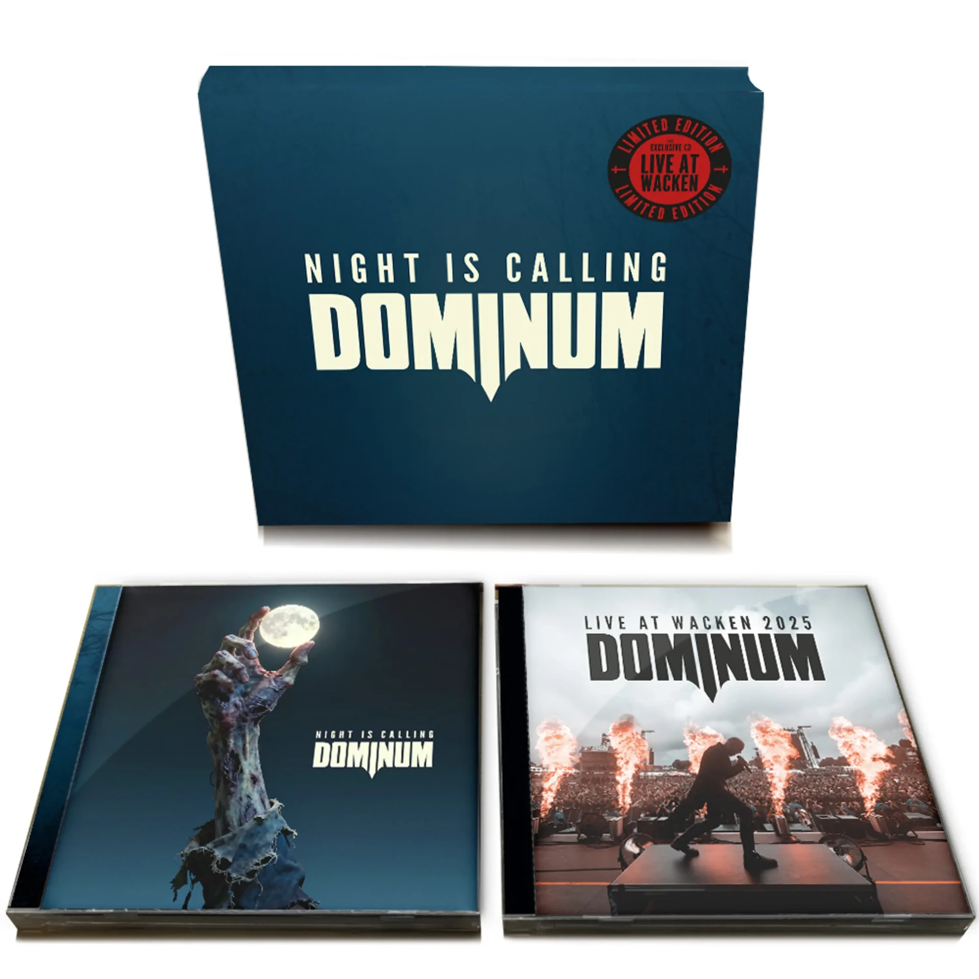 DOMINUM · Night Is Calling | 2CD (Metal CDs)