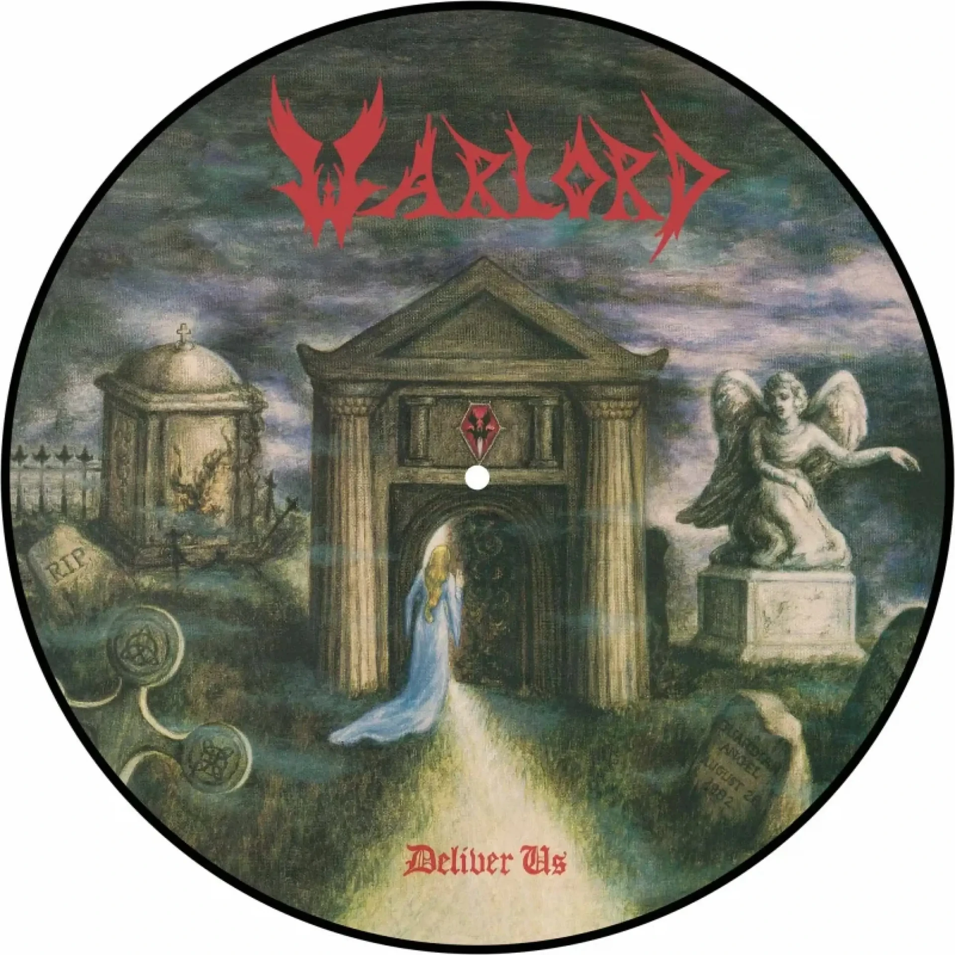 WARLORD - Deliver Us · PICTURE LP (Heavy Metal Vinyl)
