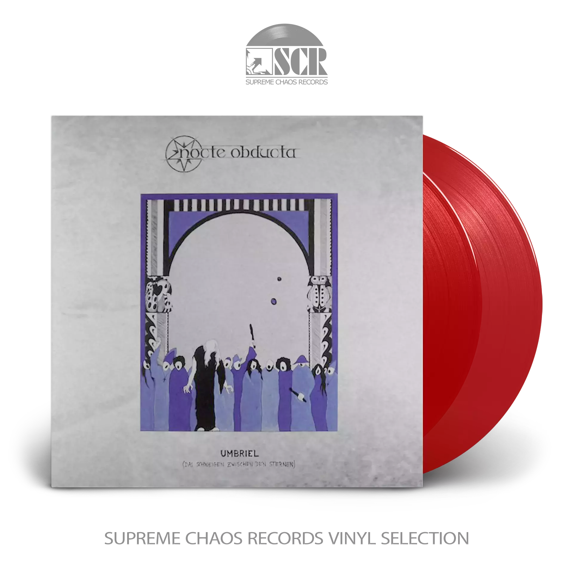 NOCTE OBDUCTA · Umbriel (Das Schweigen zwischen den Sternen) | RED 2LP (Progressive Metal/Black Metal Vinyl)
