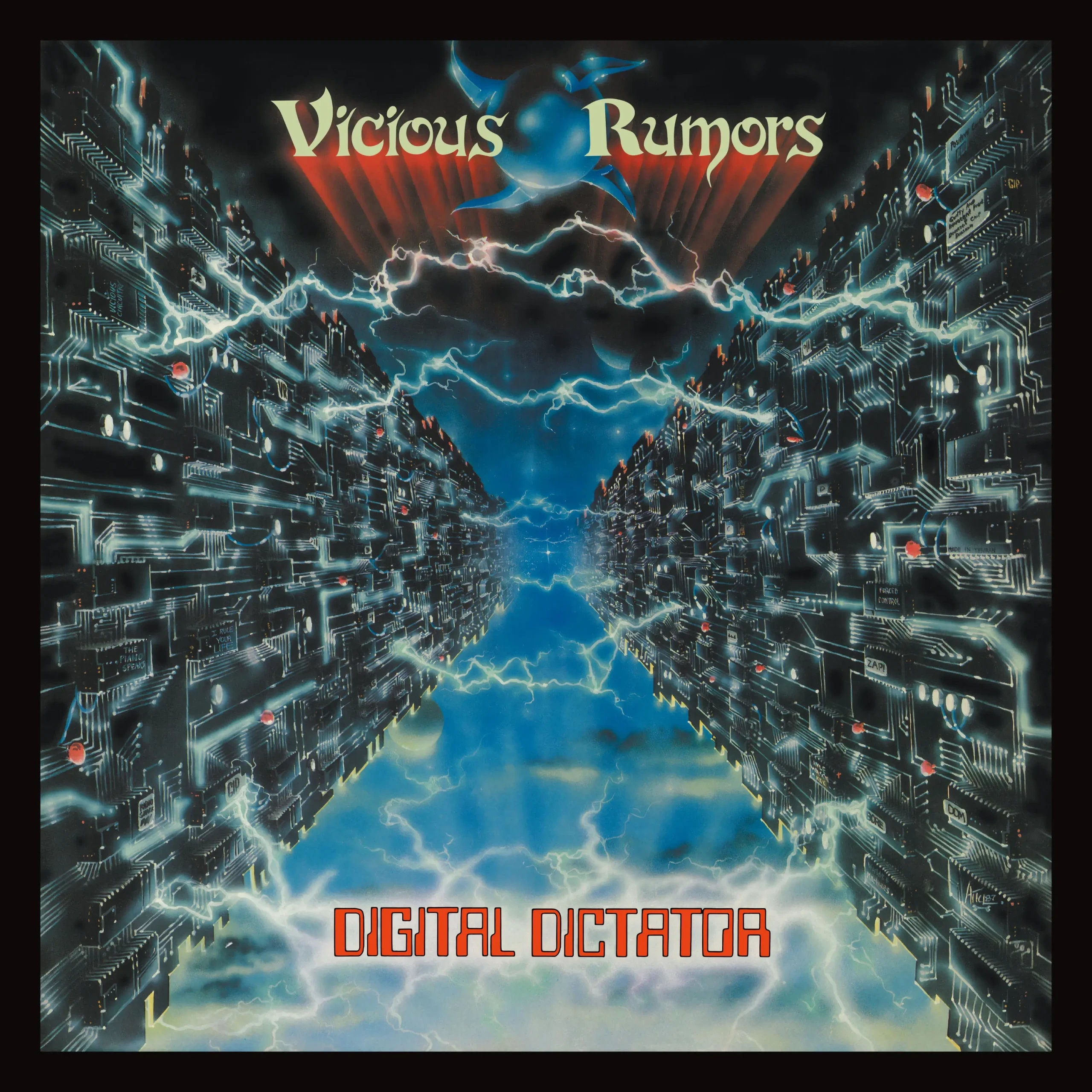 VICIOUS RUMORS · Digital Dictator (Re-Issue) | TRANSPARENT BLUE LP (Power Metal Vinyl) · Picture 1