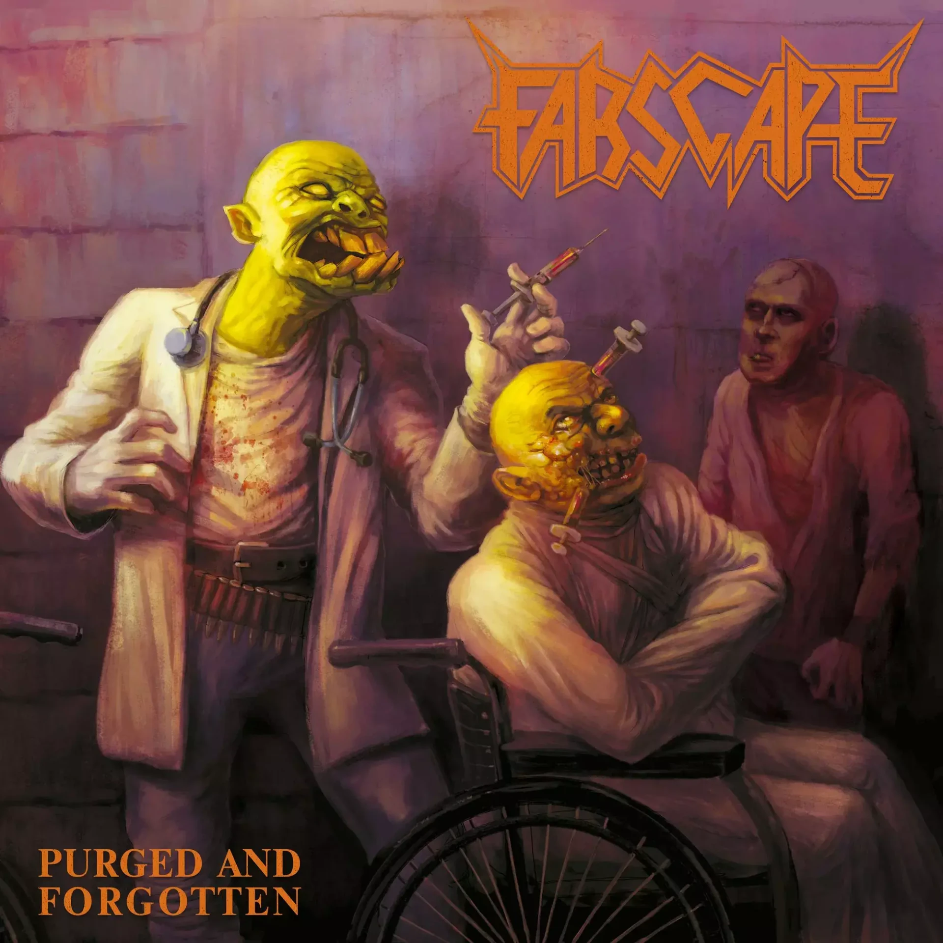 FARSCAPE · Purged And Forgotten | BLACK LP (Thrash Metal Vinyl) · Picture 1