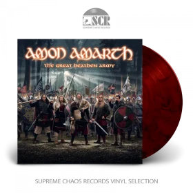 AMON AMARTH · The Great Heathen Army | BLOOD RED LP (Death Metal Vinyl)
