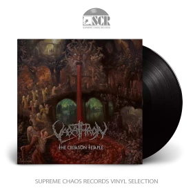 VARATHRON · The Crimson Temple | BLACK LP (Black Metal Vinyl)