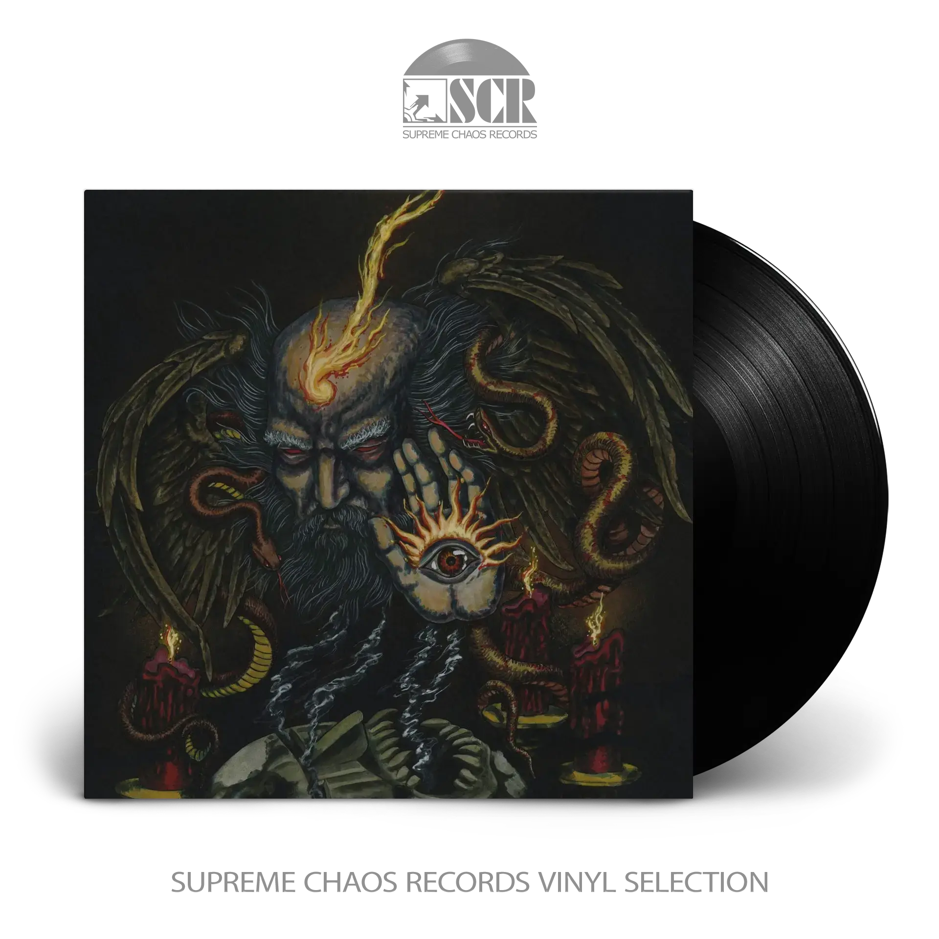 ALEYNMORD · The Blinding Light [BLACK] | LP (Black Metal Vinyl)