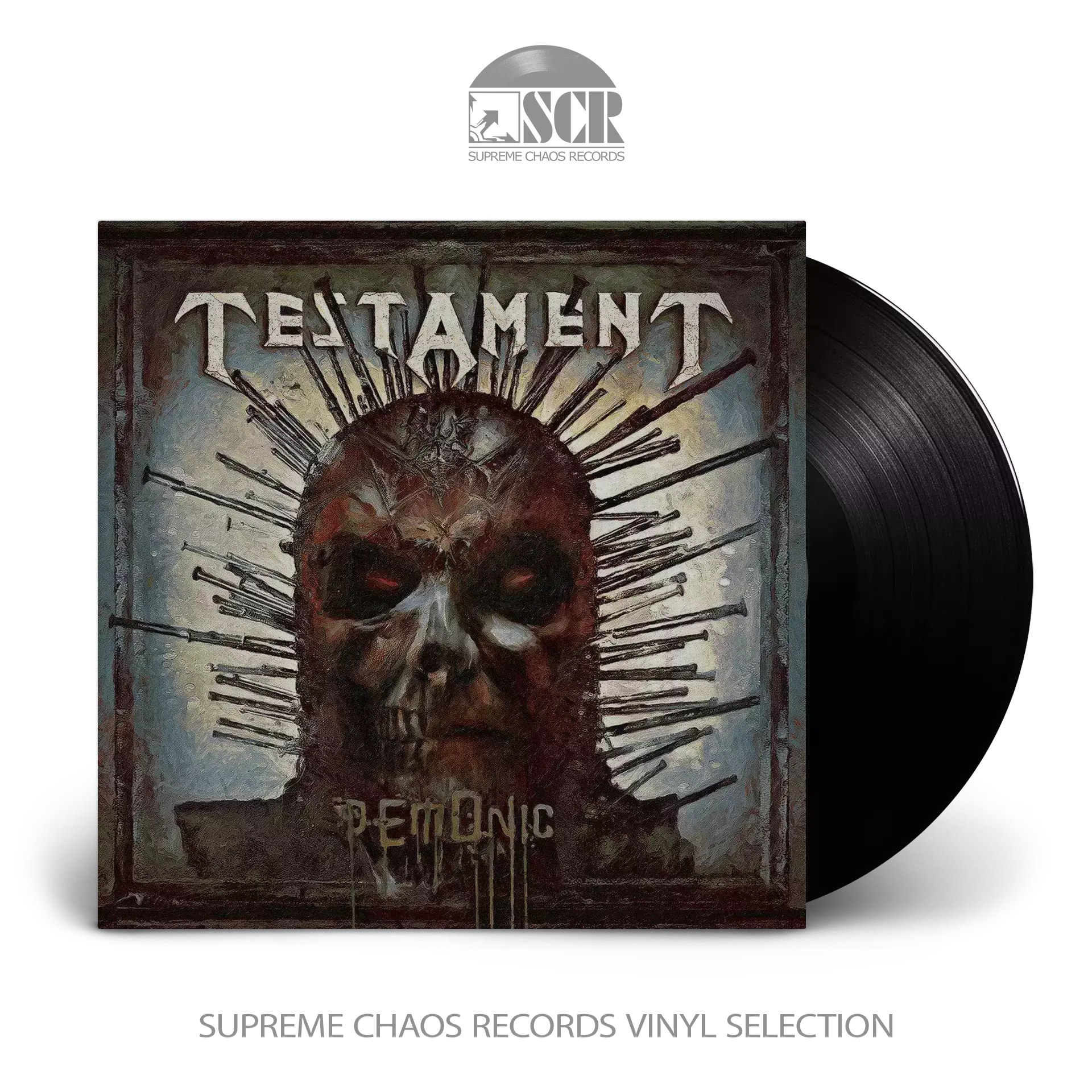 TESTAMENT - Demonic · BLACK LP (Thrash Metal Vinyl)