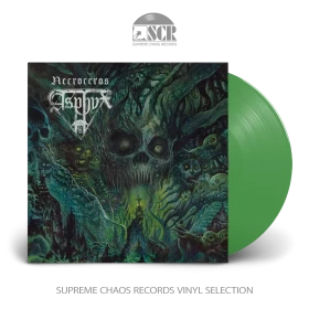 ASPHYX · Necroceros (Pop-Up) | GREEN LP (Death Metal Vinyl)