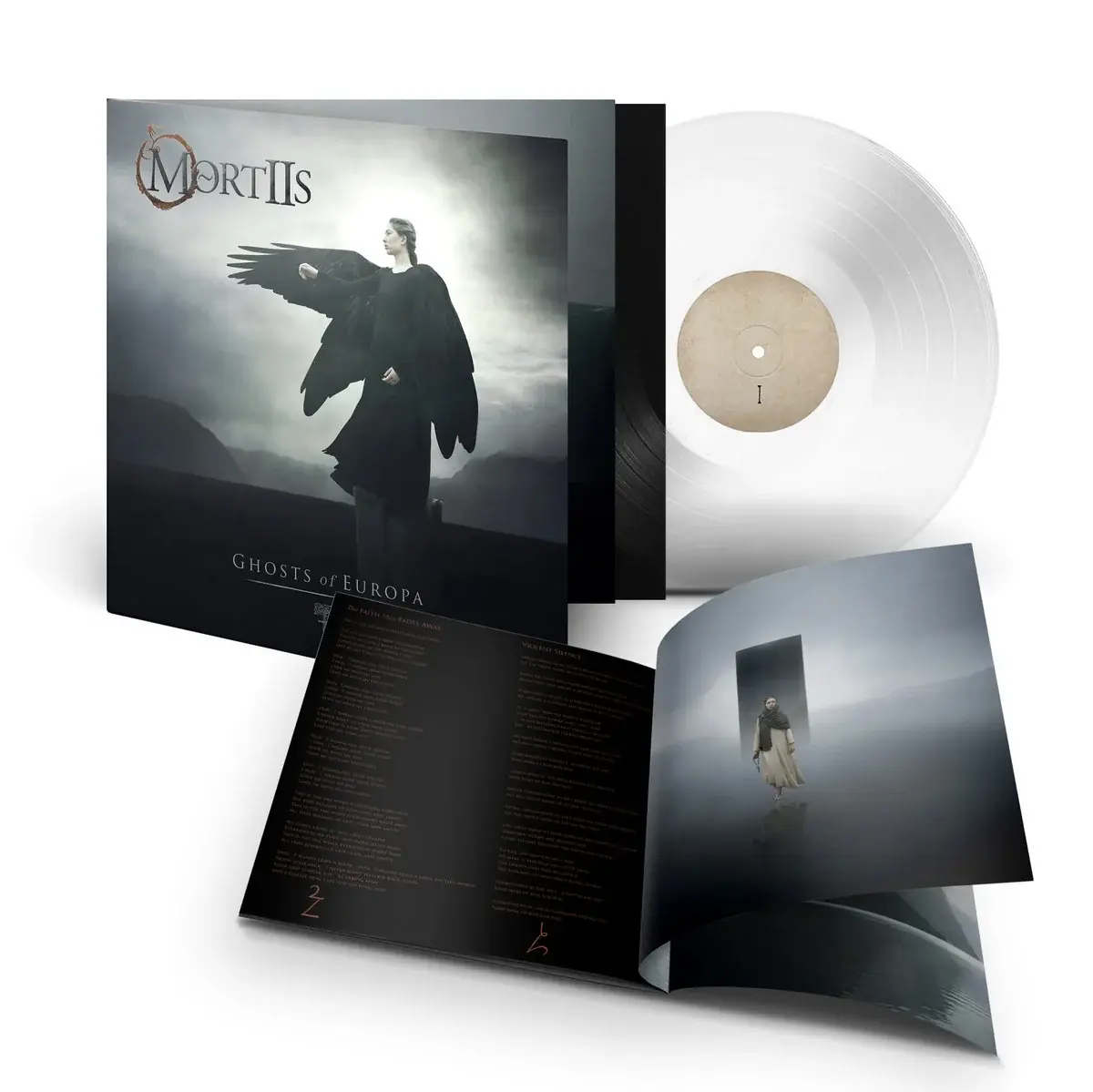 MORTIIS · Ghosts Of Europa | CRYSTAL CLEAR LP (Electronic/Industrial/Rock Vinyl) · Picture 2