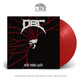 D.B.C. · Dead Brain Cells | TRANSPARENT RED LP (Thrash Metal Vinyl)