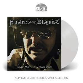 MASTERS OF DISGUISE · Back With A Vengeance | WHITE LP (Heavy Metal Vinyl)