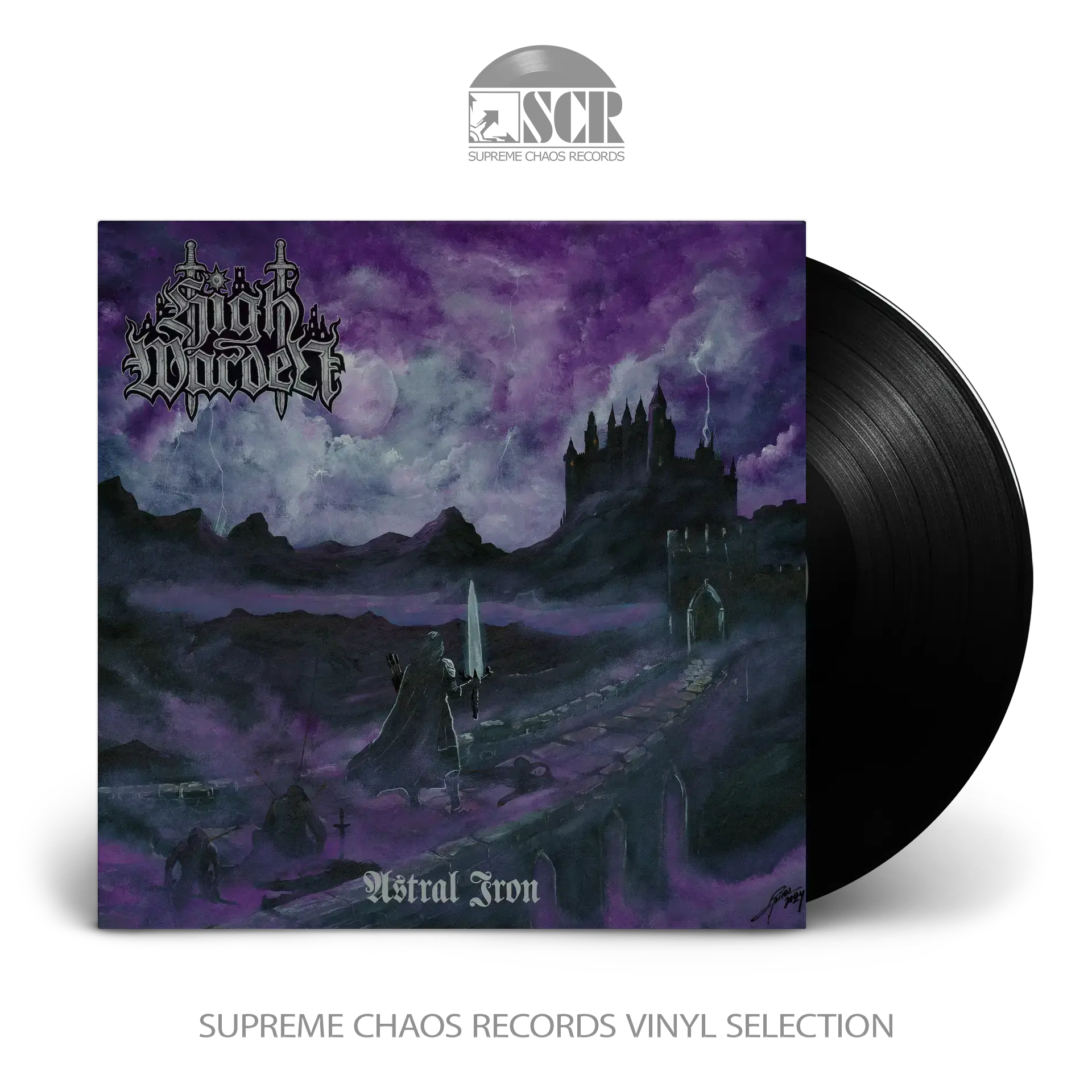 HIGH WARDEN - Astral Iron · BLACK LP (Heavy Metal/Doom Metal Vinyl)