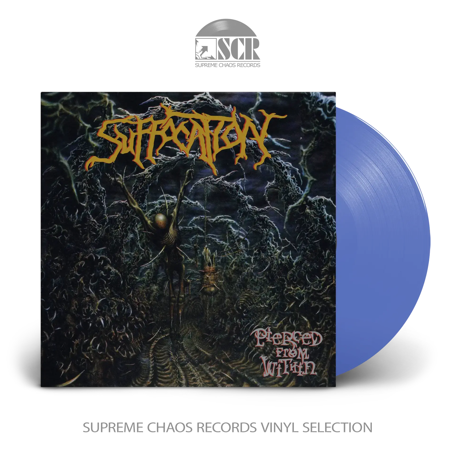 SUFFOCATION · Pierced From Within | TRANSPARENT BLUE LP (Death Metal Vinyl)