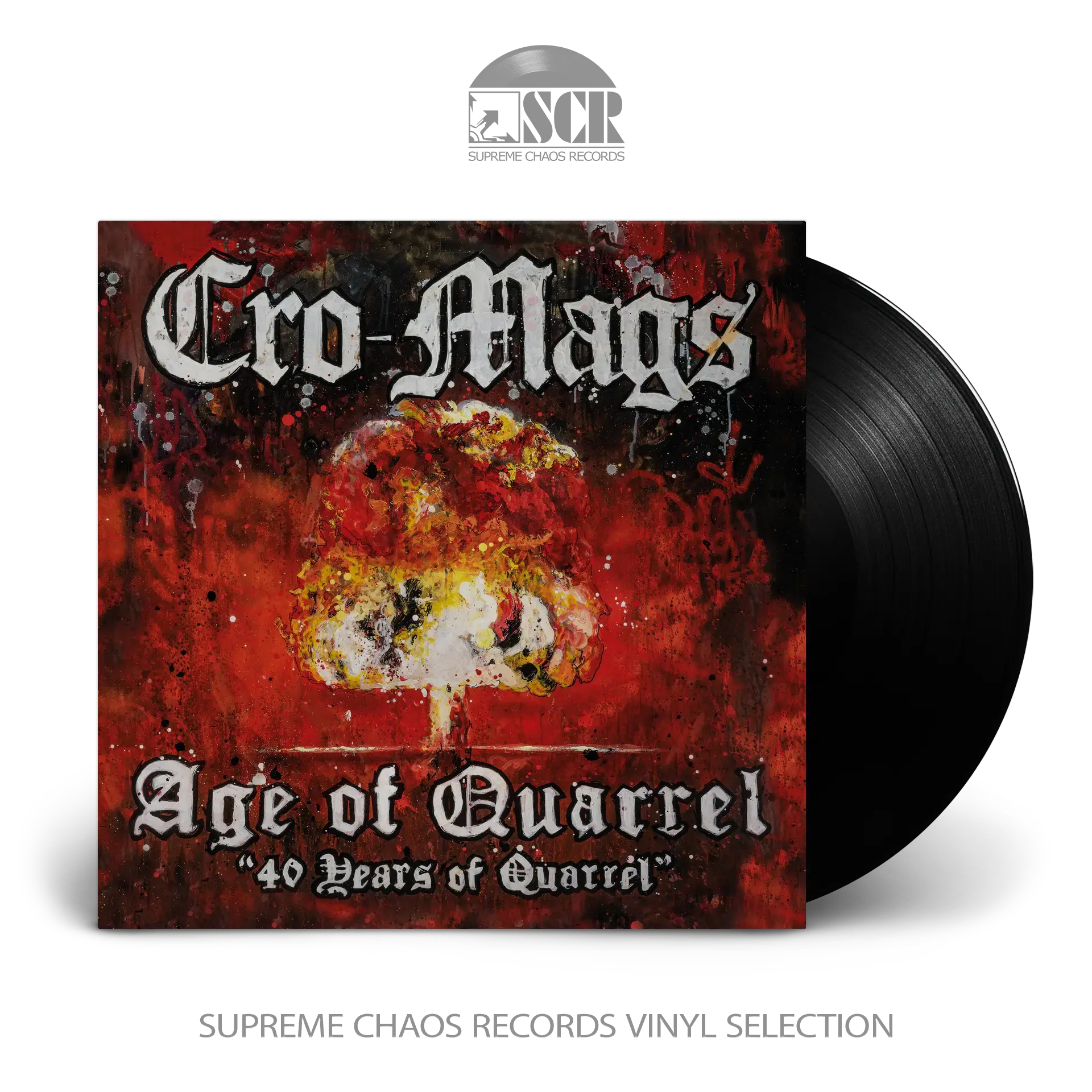 CRO-MAGS - Age of Quarrel: 40 Years of Quarrel [BLACK LP] (Thrash Metal/Hardcore Vinyl)