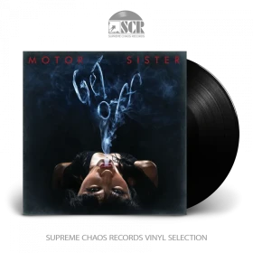 MOTOR SISTER · Get Off | BLACK LP (Hard Rock Vinyl)