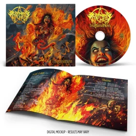 BURNING WITCHES · Inquisition | DIGIPAK CD (Thrash Metal/Heavy Metal CDs) · Picture 2