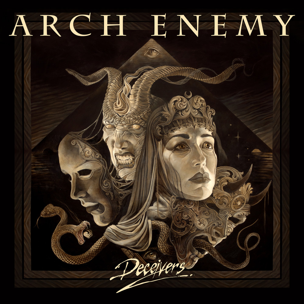 ARCH ENEMY · Deceivers | GLOW IN THE DARK LP (Death Metal Vinyl) · Picture 1