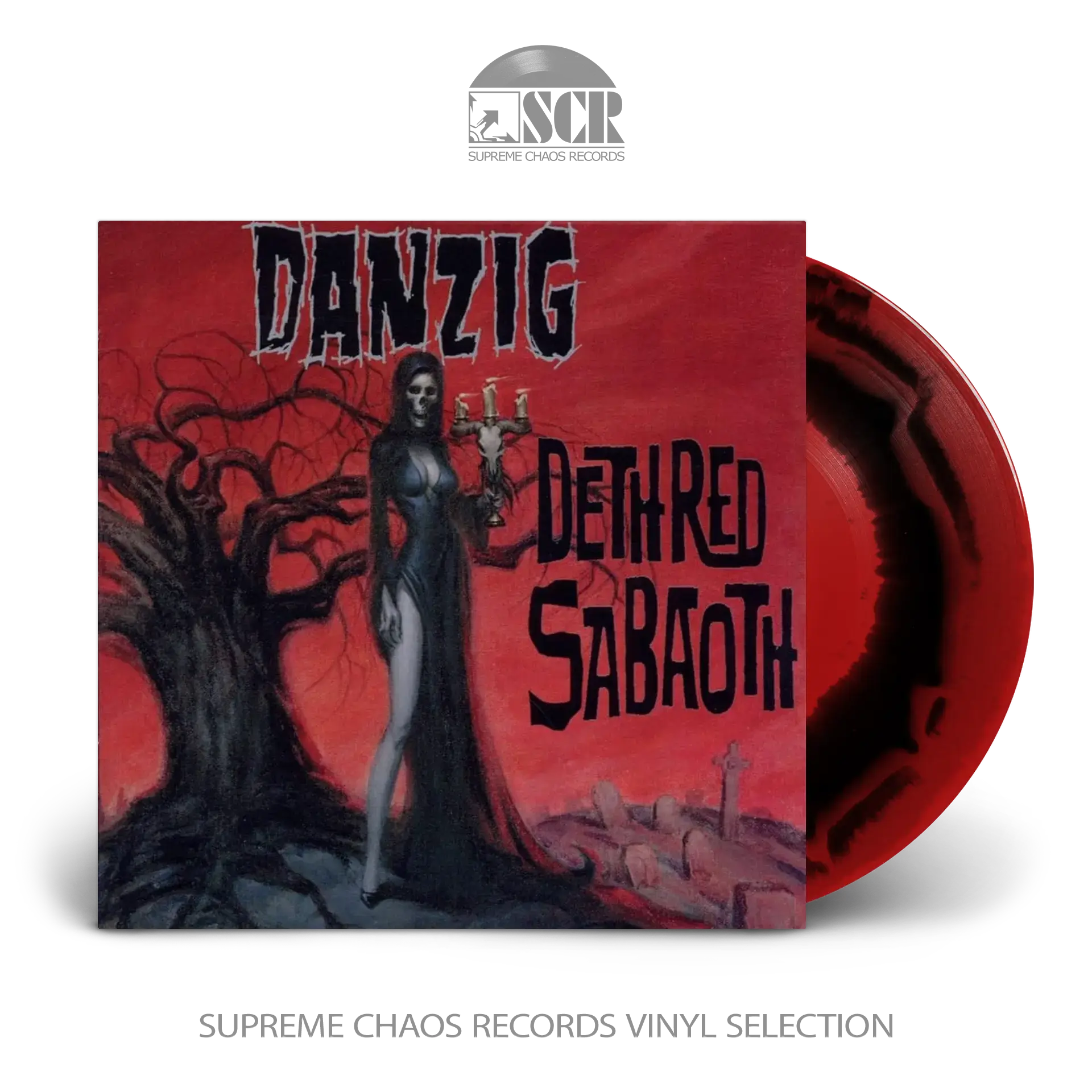 DANZIG · Deth Red Sabaoth | RED/BLACK LP (Heavy Metal Vinyl)