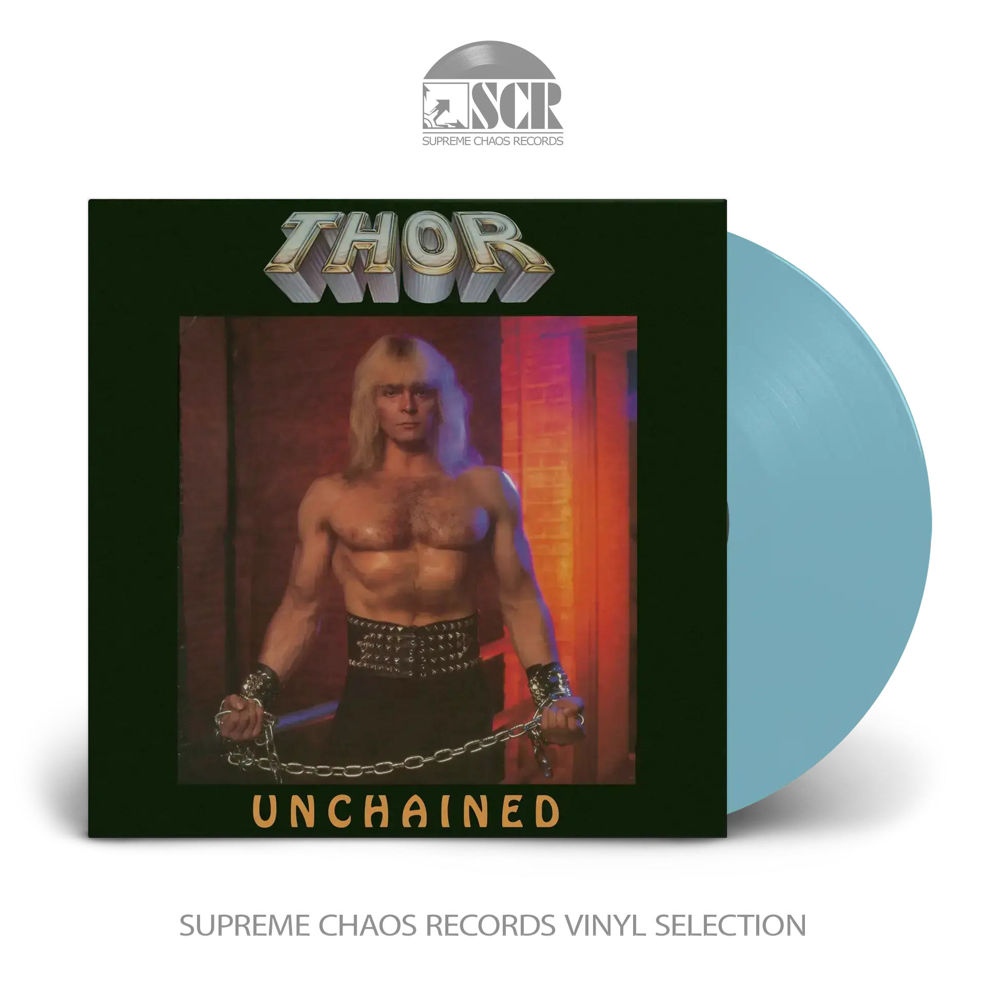 THOR - Unchained · ELECTRIC BLUE LP THOR - Unchained · ELECTRIC BLUE LP (Heavy Metal Vinyl)
