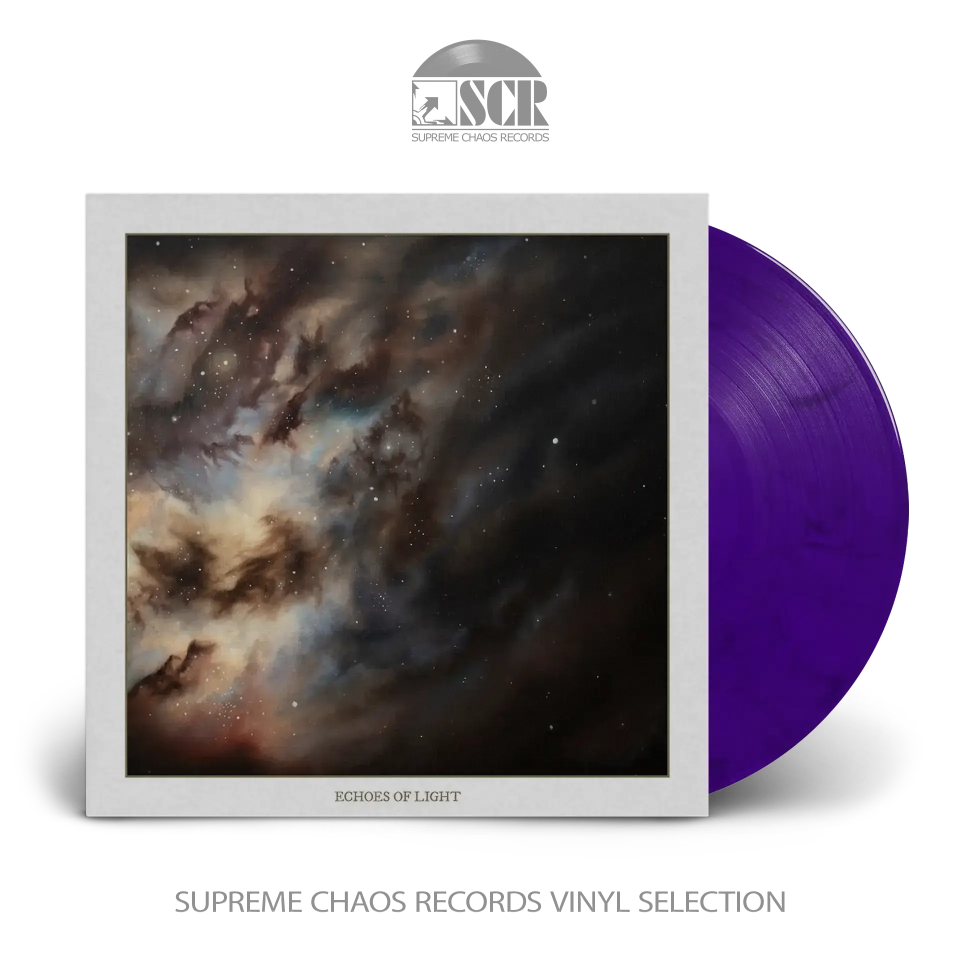 CHAPEL OF DISEASE - Echoes Of Light · PURPLE MARBLED LP (Death Metal Vinyl)