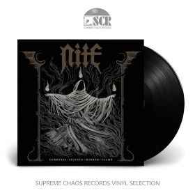 NITE · Darkness Silence Mirror Flame | BLACK LP (Blackened Heavy Metal Vinyl)