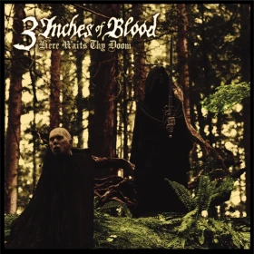 3 INCHES OF BLOOD · Here Waits Thy Doom | BLACK 2LP (Heavy Metal Vinyl) · Picture 1