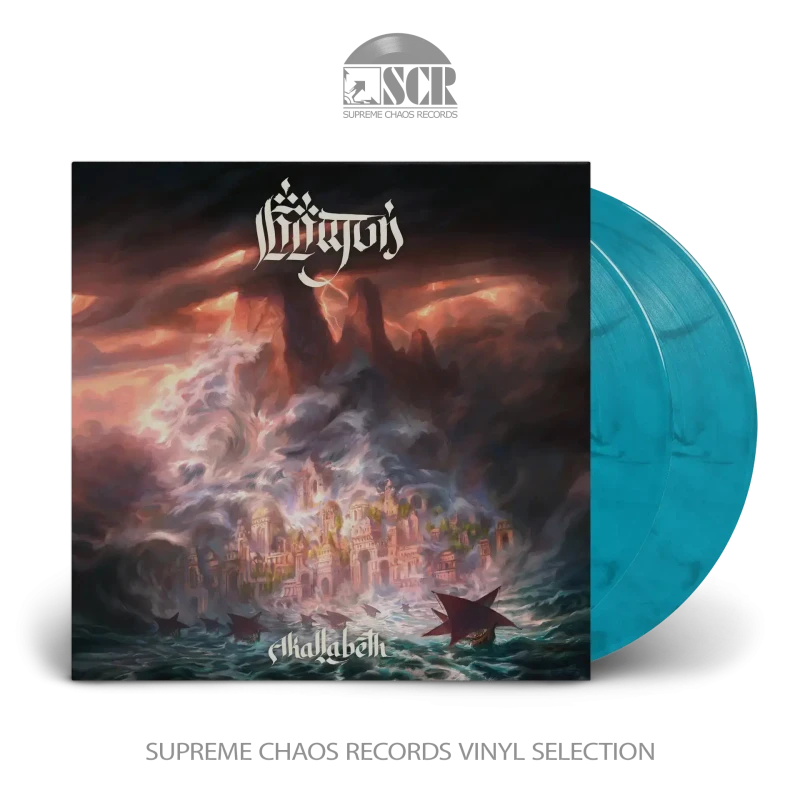 Anfauglir · Akallabêth | Transparent BLUE/BLACK 2LP