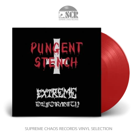 PUNGENT STENCH · Extreme Deformity | TRANSPARENT RED LP (Death Metal Vinyl)