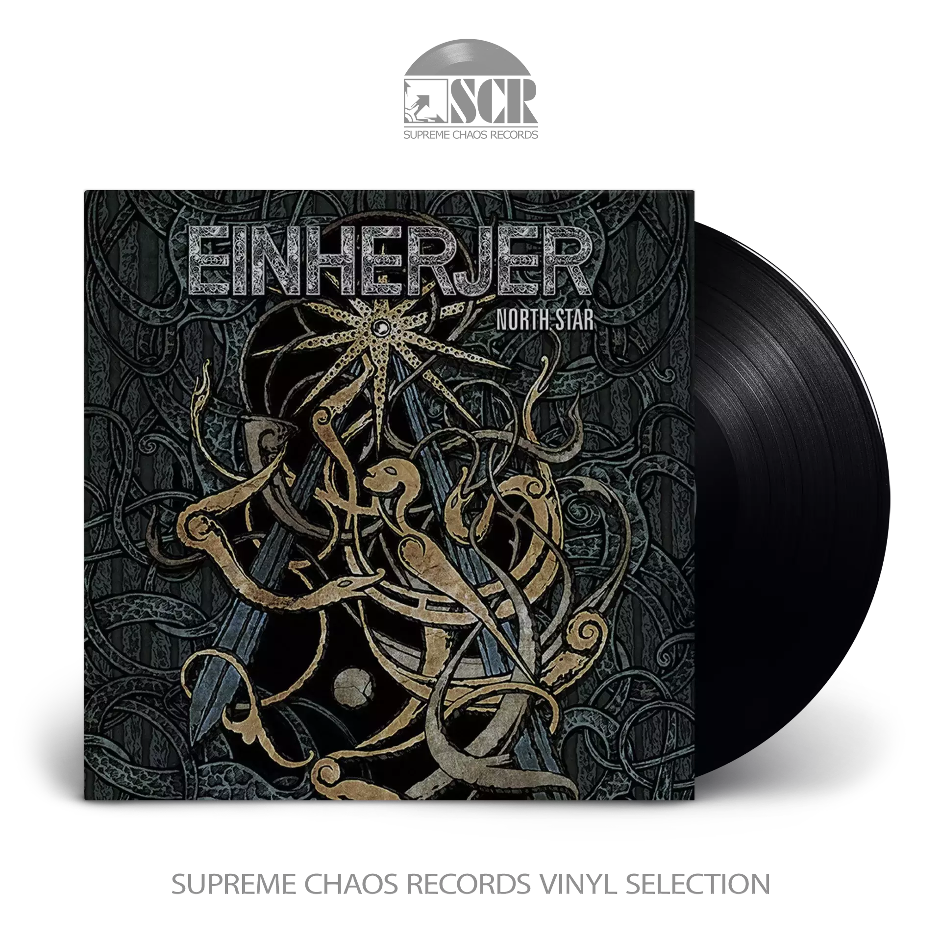 EINHERJER - North Star · BLACK LP (Death Metal Vinyl)