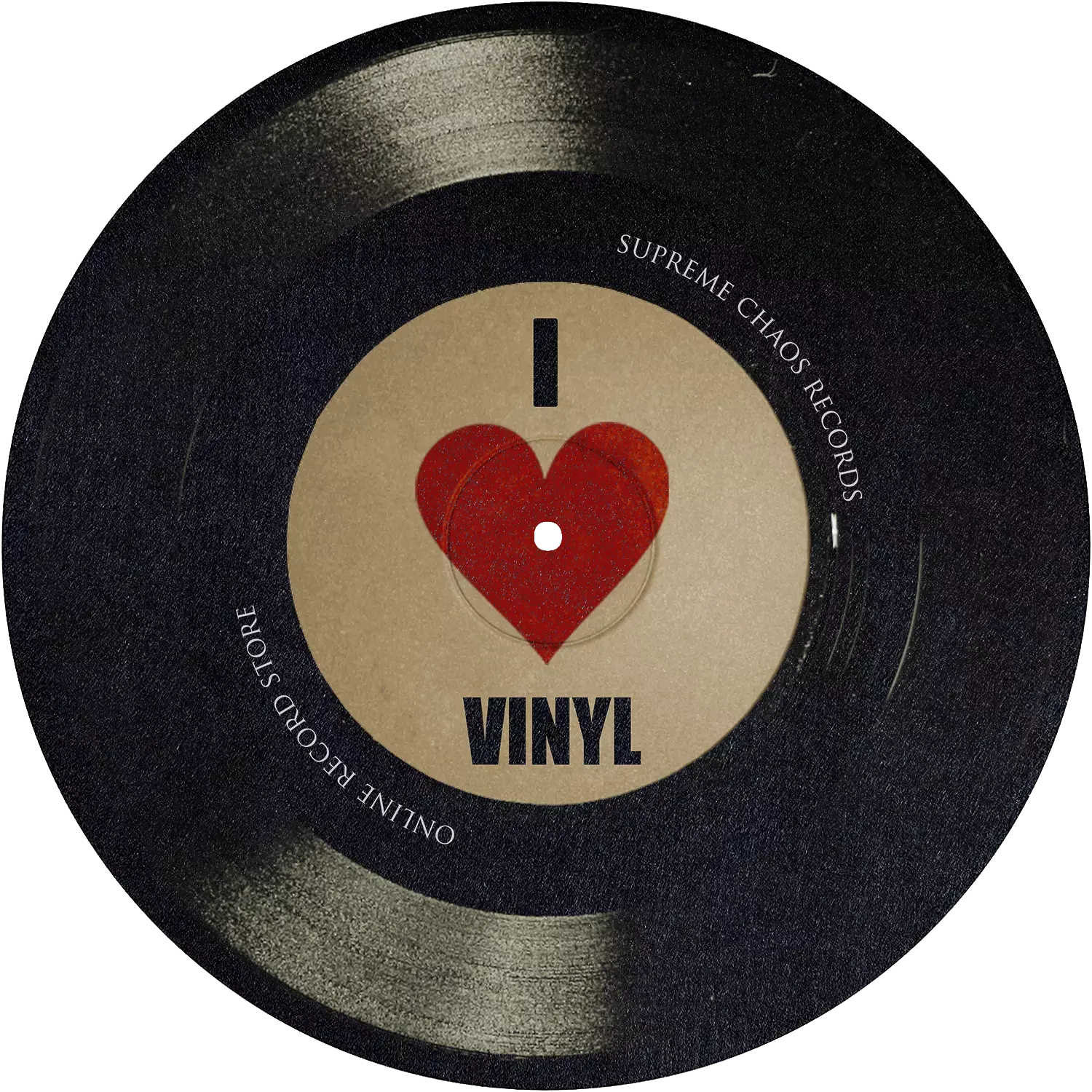 SUPREME CHAOS RECORDS · I Love Vinyl | SLIPMAT ( Others)