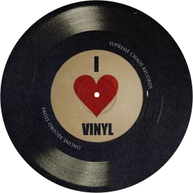 SUPREME CHAOS RECORDS · I Love Vinyl | SLIPMAT ( Others)