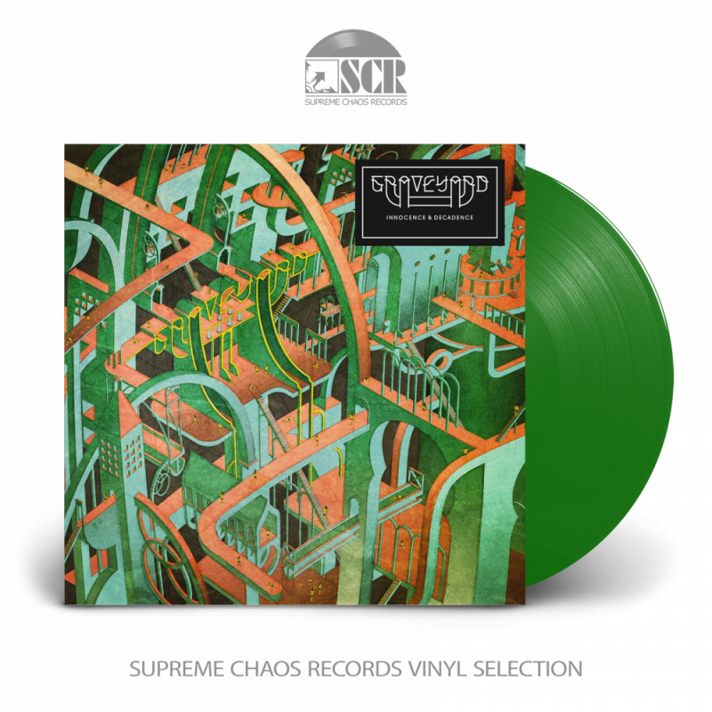 GRAVEYARD (SWE) - Innocence & Decadence · GREEN LP (Hard Rock Vinyl)