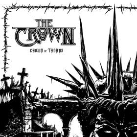 THE CROWN · Crown Of Thorns | BLACK LP (Thrash Metal/Death Metal Vinyl) · Picture 1