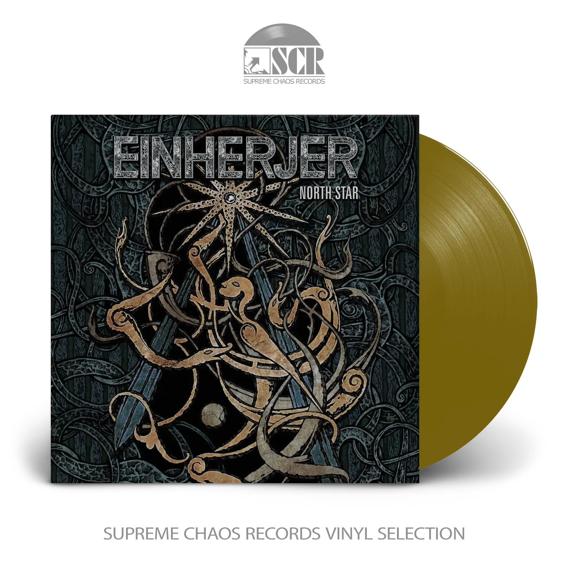 EINHERJER · North Star | GOLD LP (Viking Metal/Death Metal/Black Metal Vinyl)