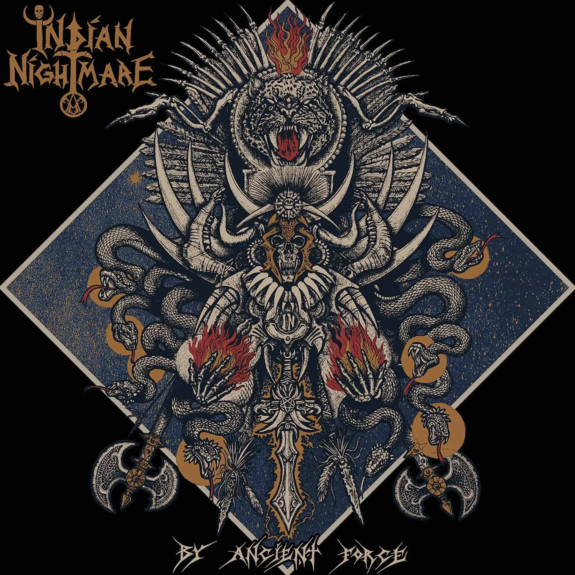 INDIAN NIGHTMARE · By Ancient Force | CD (Heavy Metal CDs)