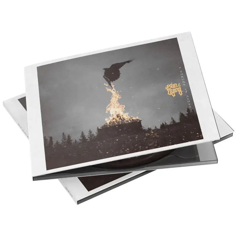 SUN OF THE DYING · A Throne Of Ashes | DIGIPAK CD (Doom Metal/Death Metal CDs) · Picture 2