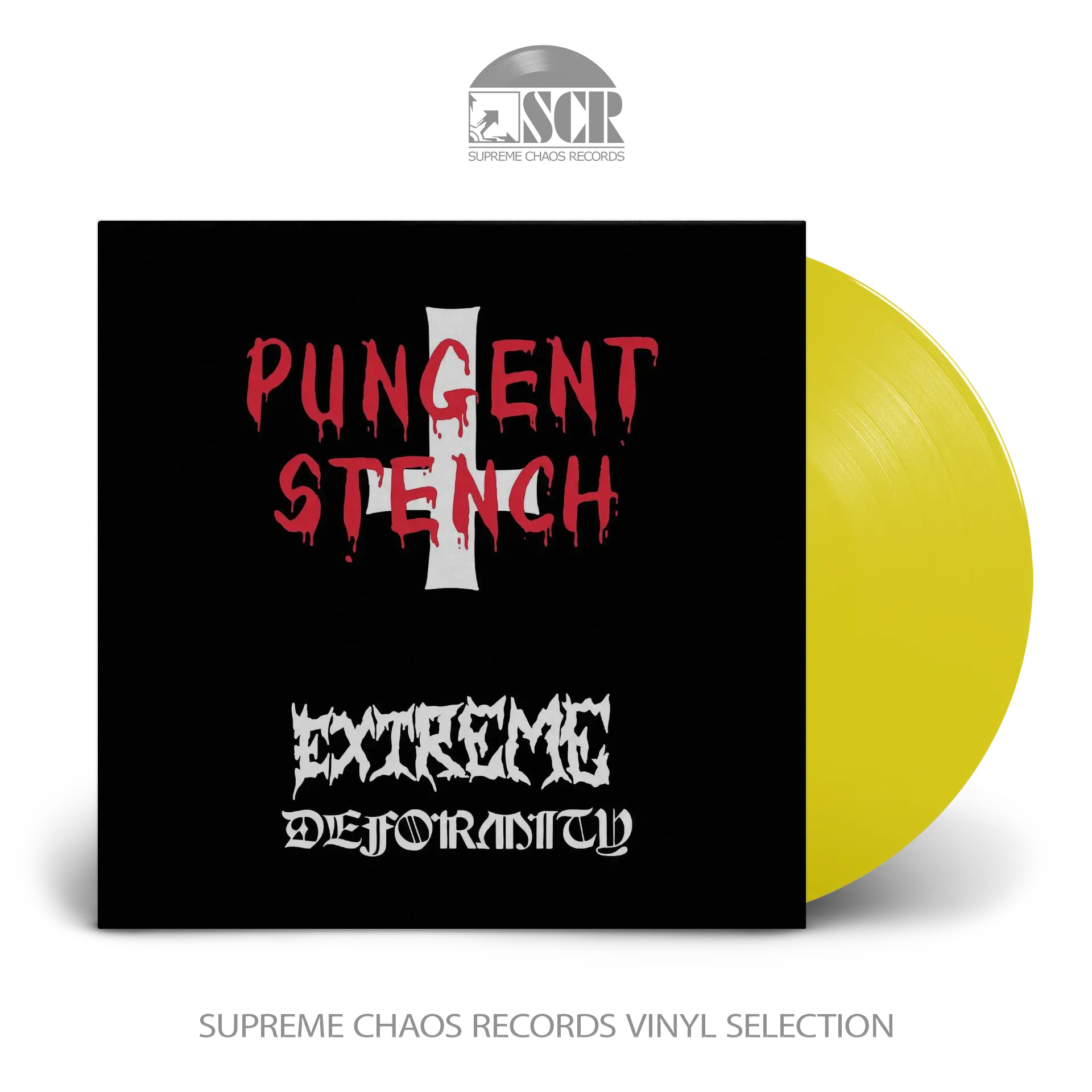 PUNGENT STENCH · Extreme Deformity | YELLOW LP (Death Metal Vinyl)