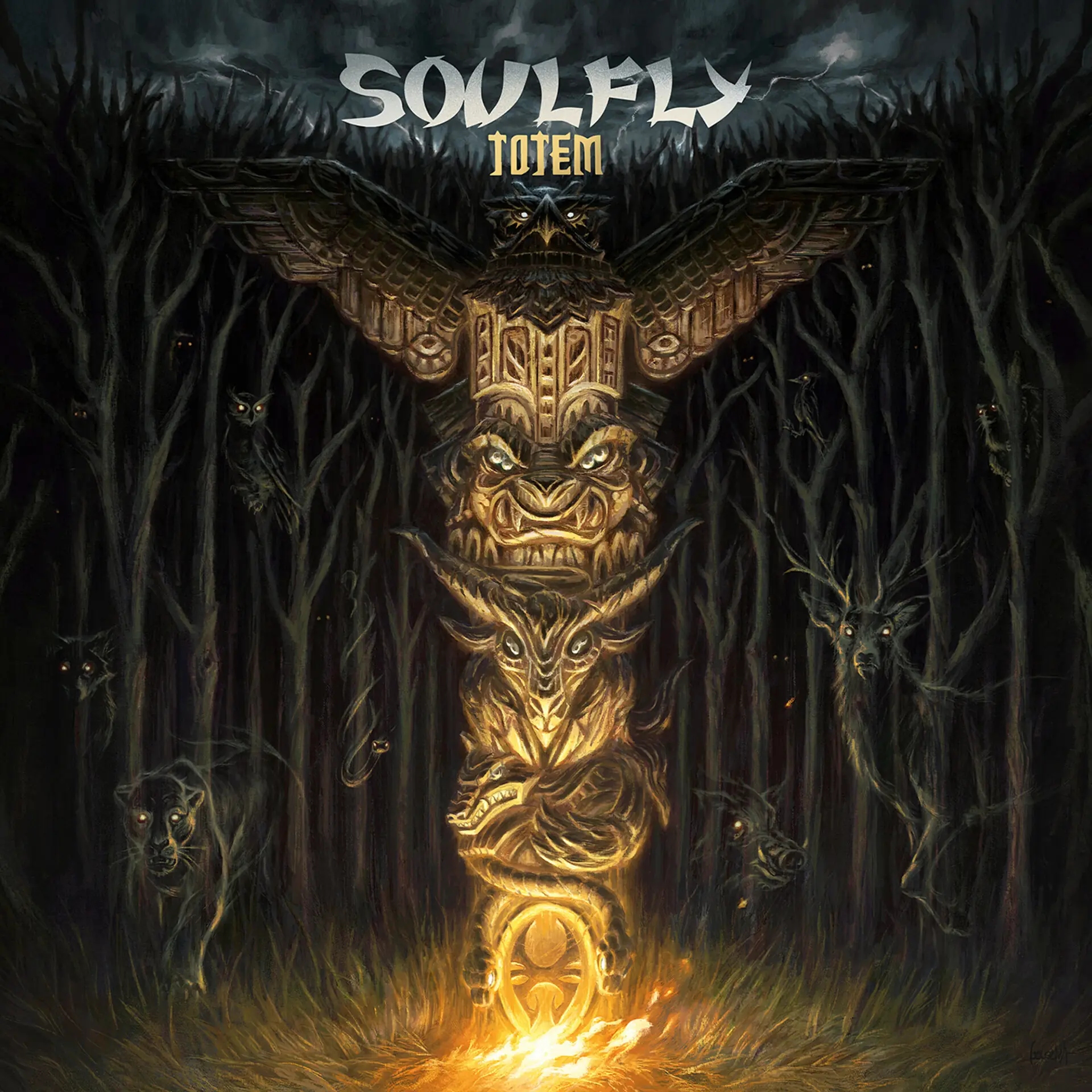 SOULFLY · Totem | BLACK LP (Thrash Metal Vinyl) · Picture 1