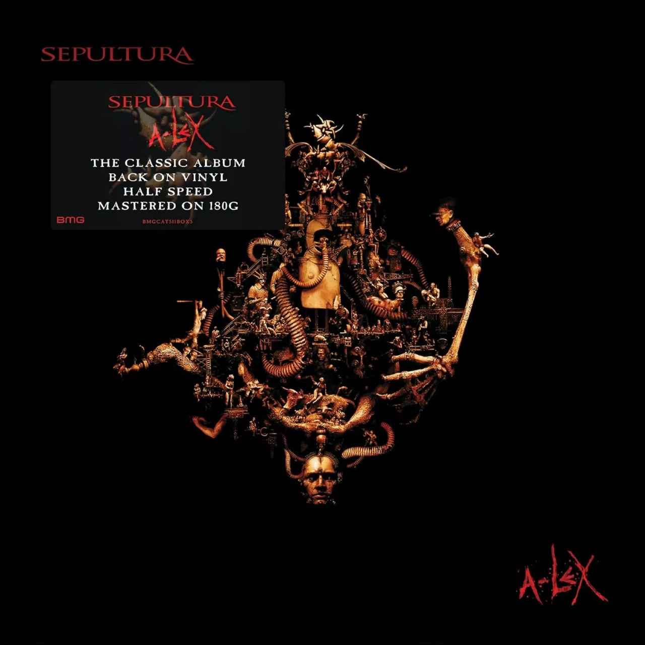 SEPULTURA - A-Lex (Half Speed Mastering) · BLACK 2LP · Picture 1 SEPULTURA - A-Lex (Half Speed Mastering) · BLACK 2LP (Thrash Metal Vinyl) · Picture 1