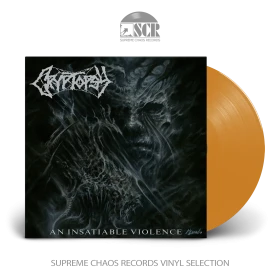 CRYPTOPSY · An Insatiable Violence | ORANGE LP (Death Metal/Progressive Metal Vinyl)