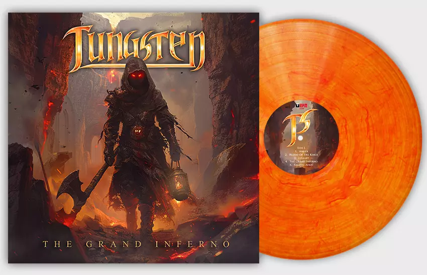 TUNGSTEN · The Grand Inferno | BRIMSTONE EMBER LP (Heavy Metal Vinyl)