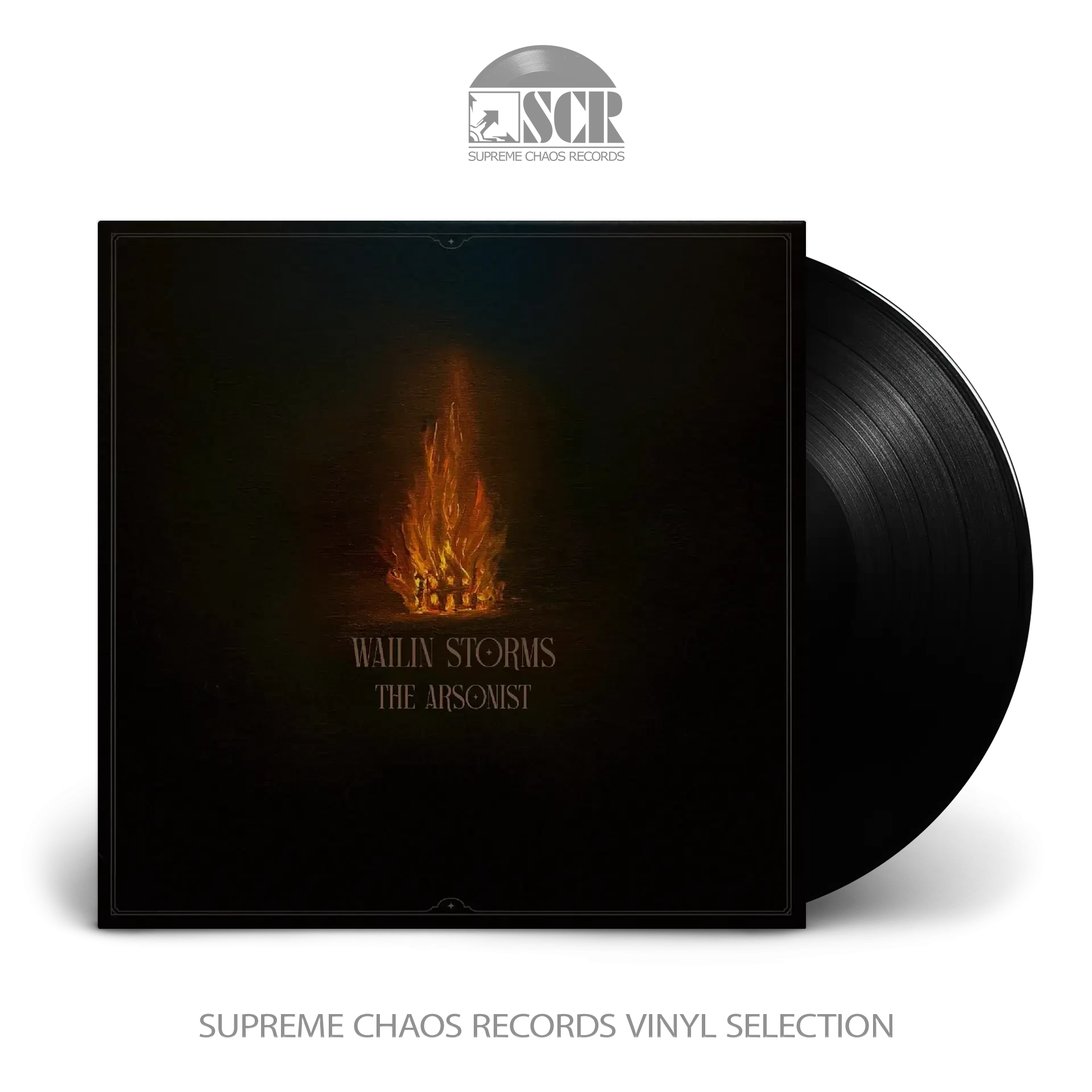 WAILIN STORMS · The Arsonist | BLACK LP (Gothic Rock Vinyl)