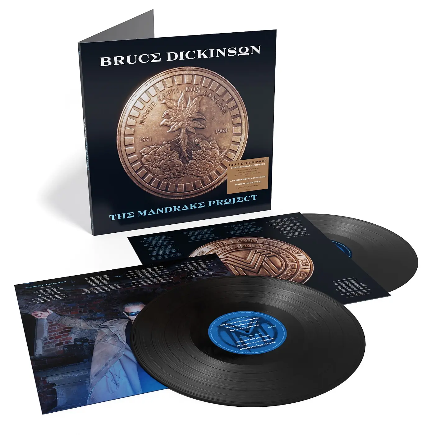 BRUCE DICKINSON · The Mandrake Project | BLACK DLP (Heavy Metal Vinyl)