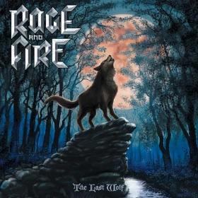 RAGE AND FIRE · The Last Wolf | BLACK LP (Heavy Metal Vinyl) · Picture 1
